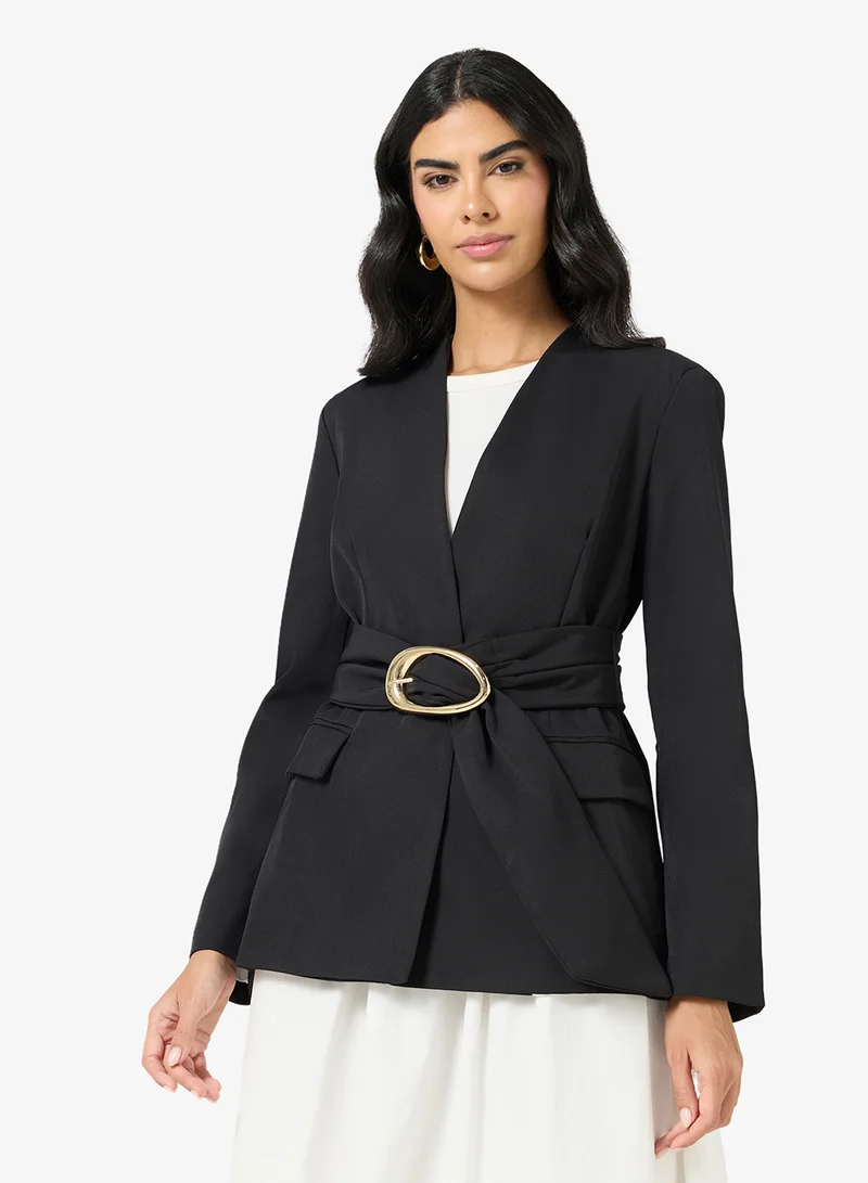 Ella Belted Blazer