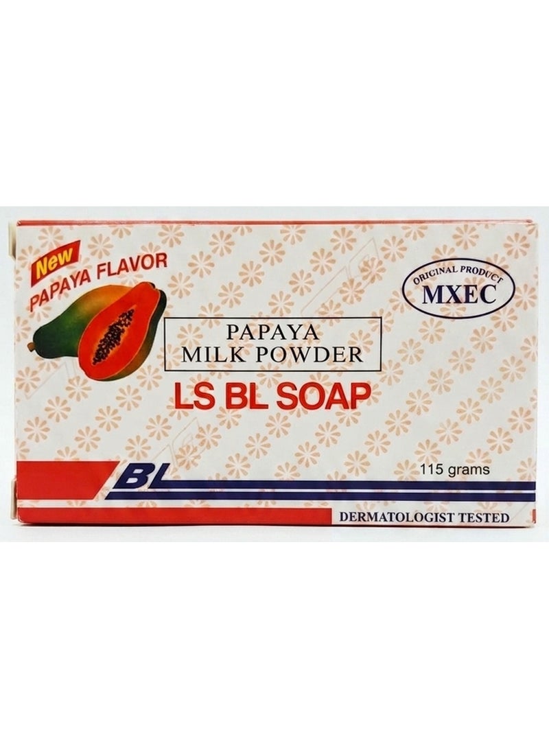 BL Papaya Milk Powder Soap 115g Genuine and Original