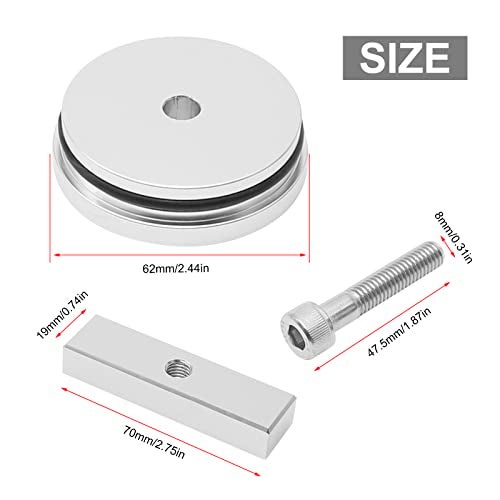 DUZFOREI 3PCS Billet Aluminum Freeze Plug Kit Replacement for Cummins Dodge Turbo Diesel 5.9L 12v/24v 1989-2007 - Image 2