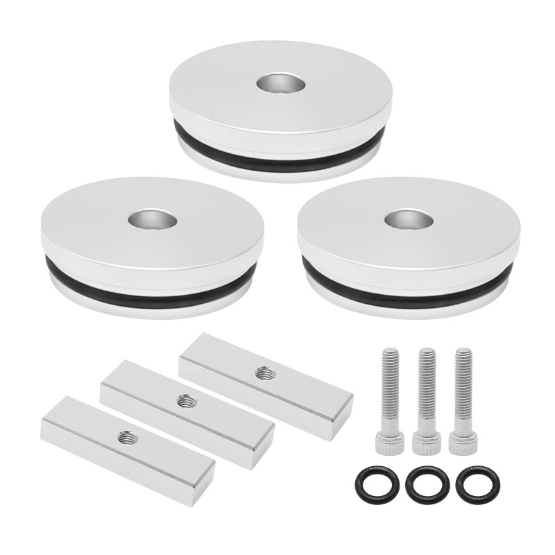DUZFOREI 3PCS Billet Aluminum Freeze Plug Kit Replacement for Cummins Dodge Turbo Diesel 5.9L 12v/24v 1989-2007 - Image 5
