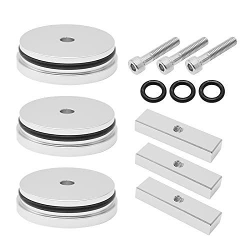 DUZFOREI 3PCS Billet Aluminum Freeze Plug Kit Replacement for Cummins Dodge Turbo Diesel 5.9L 12v/24v 1989-2007 - Image 3