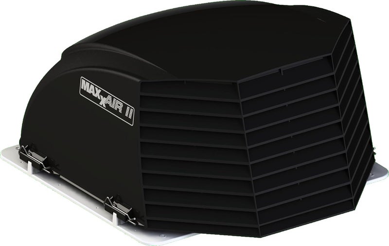 Maxx Air MAXXAIR Maxx II 00-933082 Standard Vent Cover, One Piece Design, Super Tough Wind Resistant Cover for Roof Vents, Black - Image 2