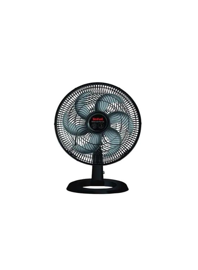 Tefal Silence Force Desk Fan - 16 Inches - 3 Speeds 100 m³ 75 W VG4110EE Black - Image 2
