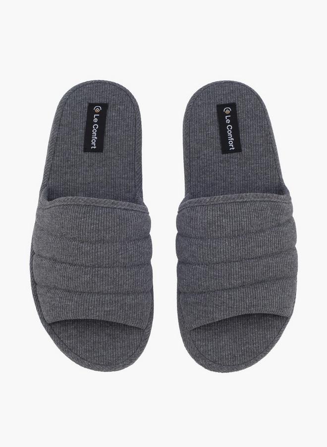 Le Confort Men Ribbed Bedroom Slides - Image 2