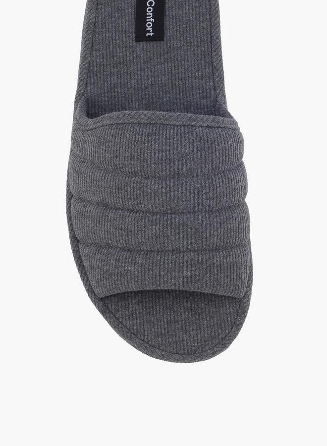 Le Confort Men Ribbed Bedroom Slides - Image 3