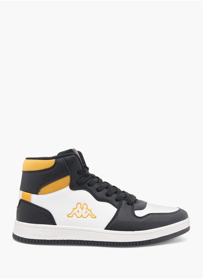 Kappa Mens Logo Detail Sports Shoes with Lace-Up Closure  - Image 1