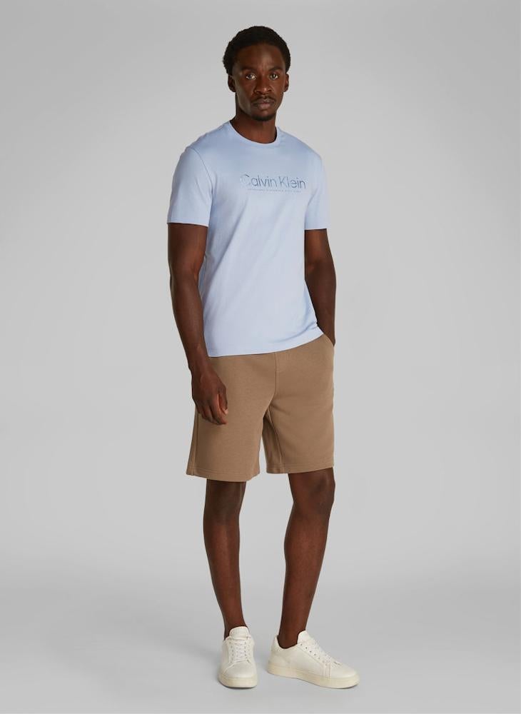 CALVIN KLEIN Satin Bonded Logo T-Shirt  - Image 4