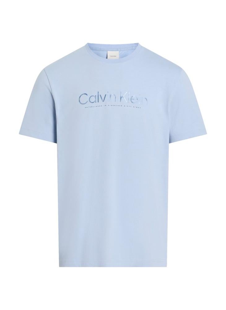 CALVIN KLEIN Satin Bonded Logo T-Shirt  - Image 5