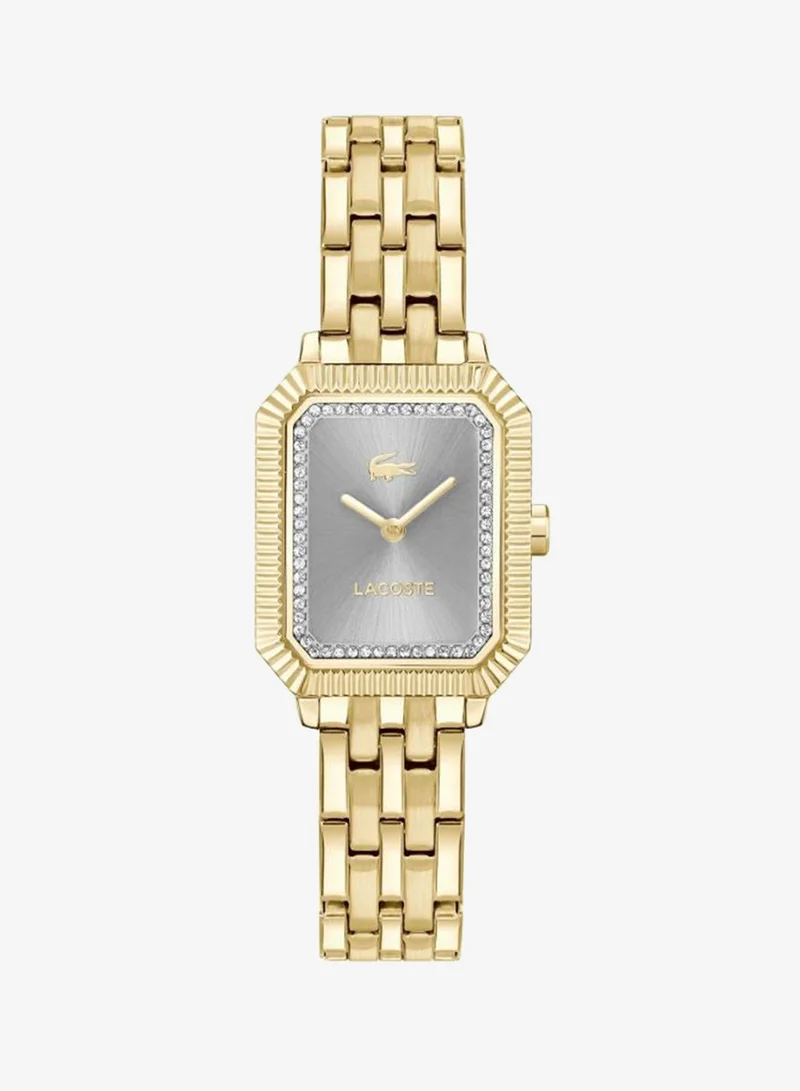 Lacoste 2-Hand Parisienne Collection Quartz Movement Watch For Women With Gold-Tone Stainless Steel Bracelet - 2001441