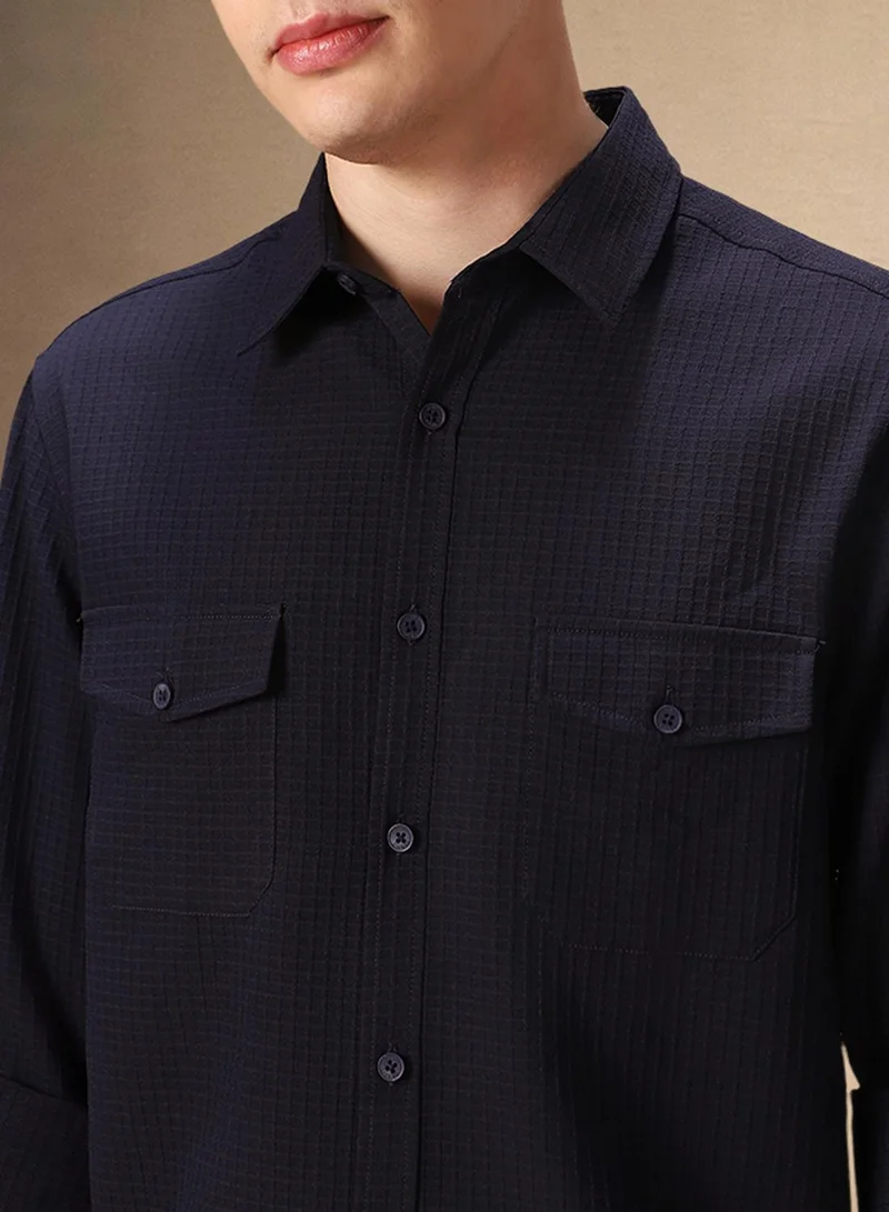 Dennis Lingo Navy Shirt For Men For Men