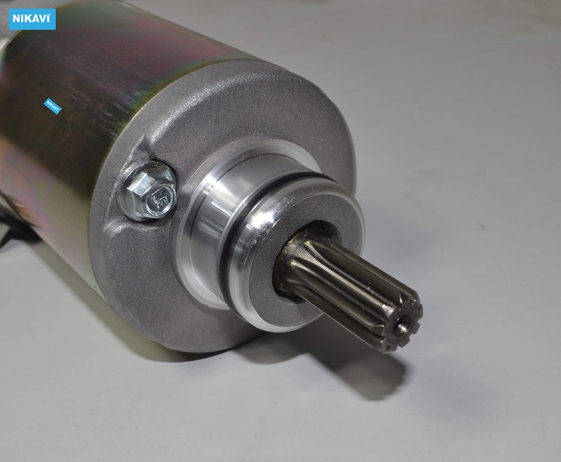NIKAVI SM2 Self Starter Motor Assembly Compatible for TVS Apache 150, 160,180 (all models) - Image 4