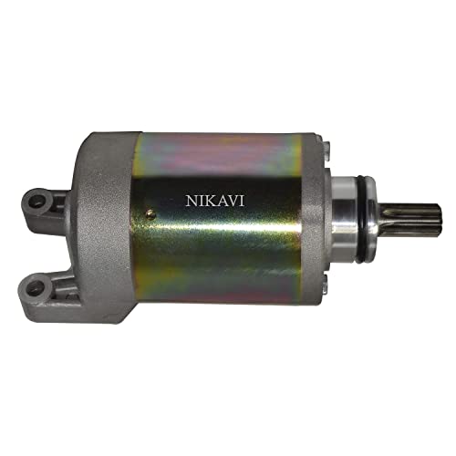 NIKAVI SM2 Self Starter Motor Assembly Compatible for TVS Apache 150, 160,180 (all models) - Image 1