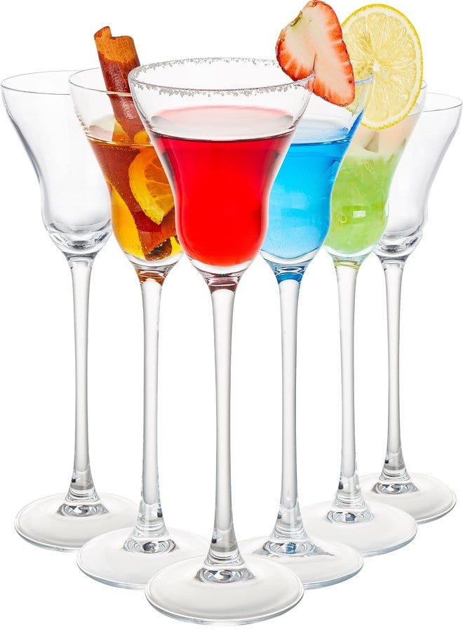 VasoArte Vintage Art Deco Coupe Glasses, Set of 6 Ribbed Coupe Cocktail Glasses, 5.5 oz Classic Martini Glasses, Elegant Hand Blown Manhattan Goblet for Bar, Martini, Cosmopolitan, Gimlet, Pisco Sour - Image 1