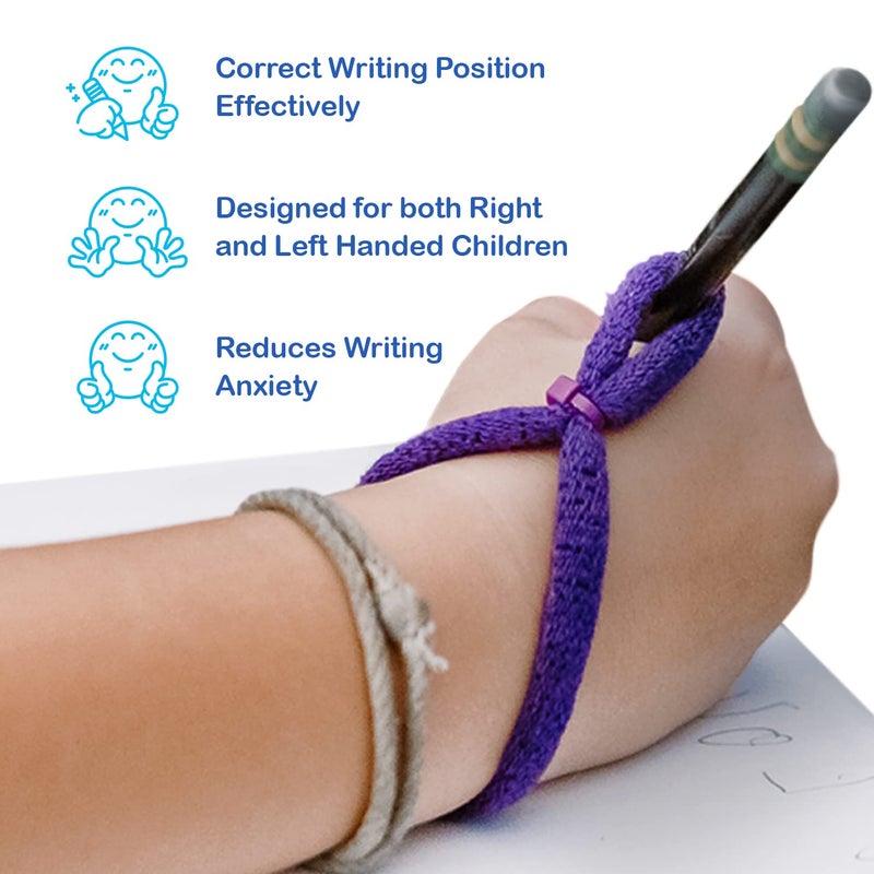 HandiThings The Original OT Invented & Patented SportWriter  Hand Made in The USA  Handwriting Aid for a Proper Tripod Grip  Finger Position & Better Penmanship. Great for All Kids Kindergarten Age & Up (2 Pack) - Image 4