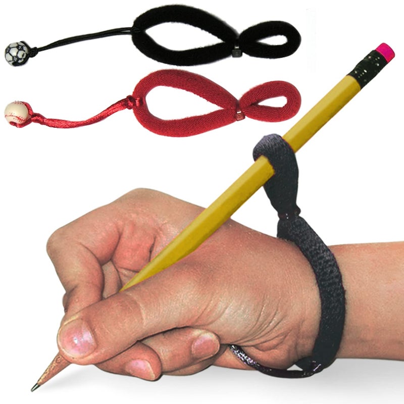 HandiThings The Original OT Invented & Patented SportWriter  Hand Made in The USA  Handwriting Aid for a Proper Tripod Grip  Finger Position & Better Penmanship. Great for All Kids Kindergarten Age & Up (2 Pack) - Image 1