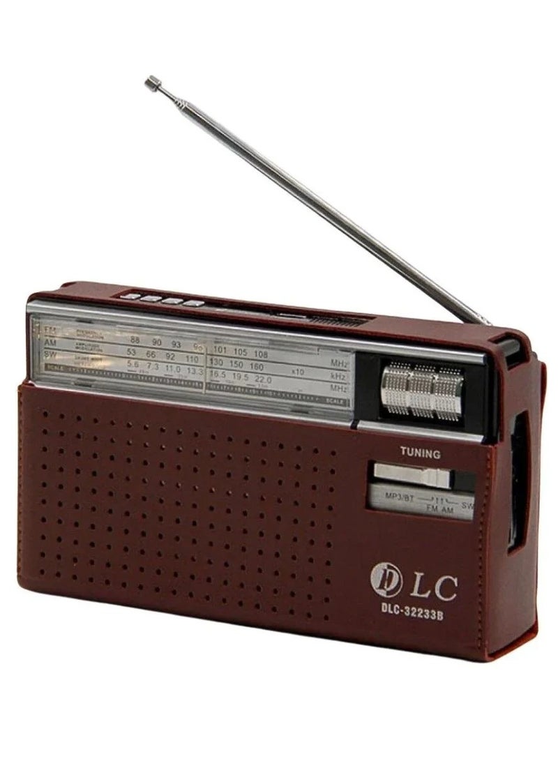 DLC Radio with Speaker and Bluetooth Model DLC-32233B 