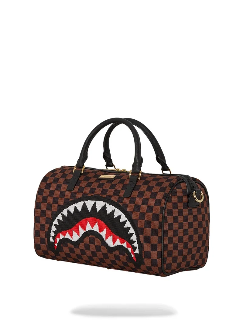 SPRAYGROUND KNIT SHARKS IN PARIS MINI DUFFLE