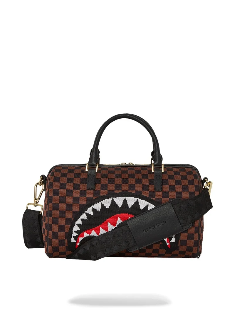 SPRAYGROUND KNIT SHARKS IN PARIS MINI DUFFLE