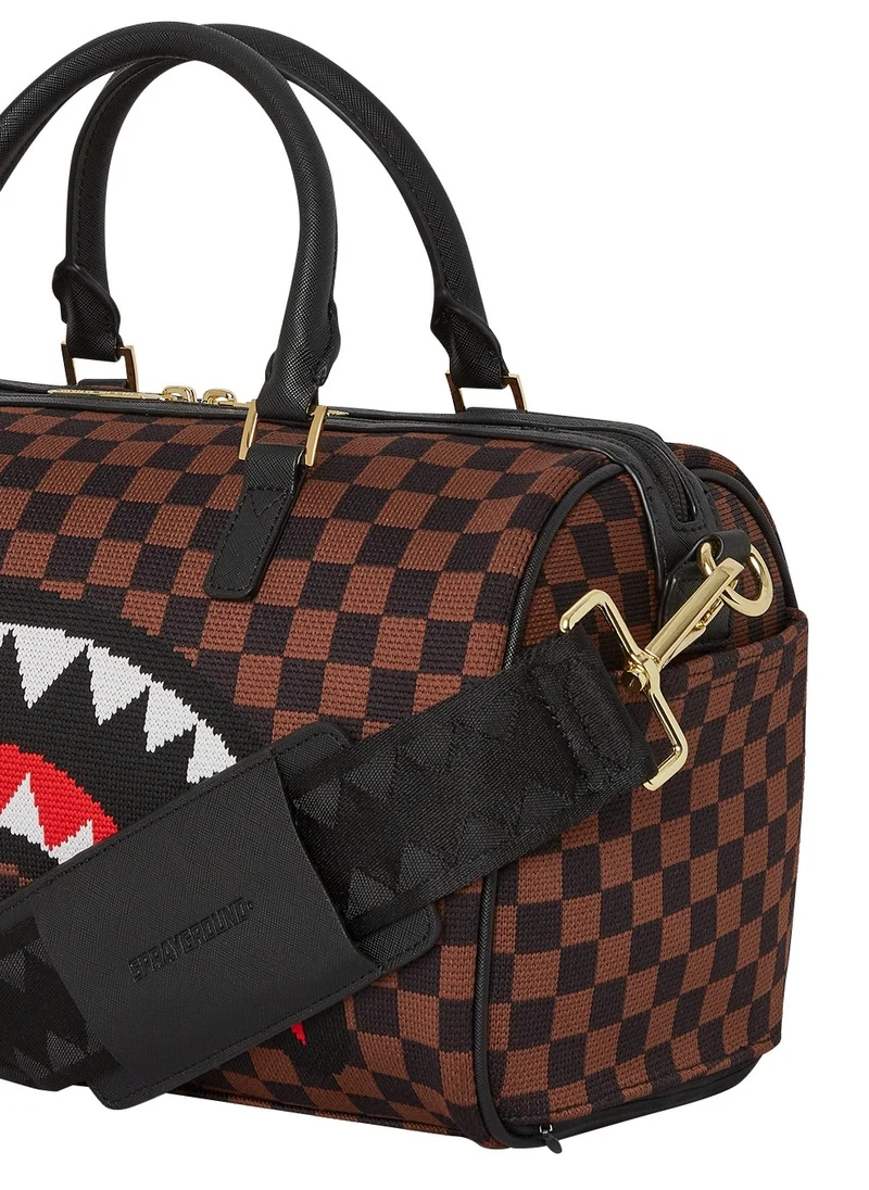 SPRAYGROUND KNIT SHARKS IN PARIS MINI DUFFLE