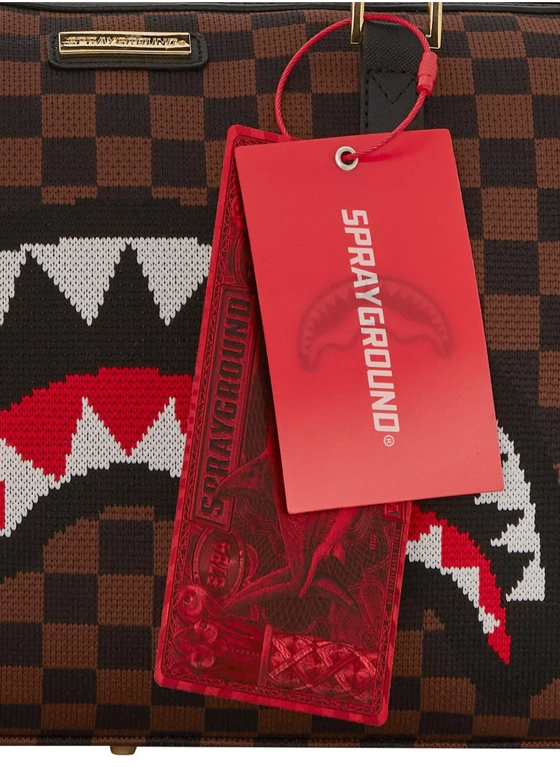 SPRAYGROUND KNIT SHARKS IN PARIS MINI DUFFLE
