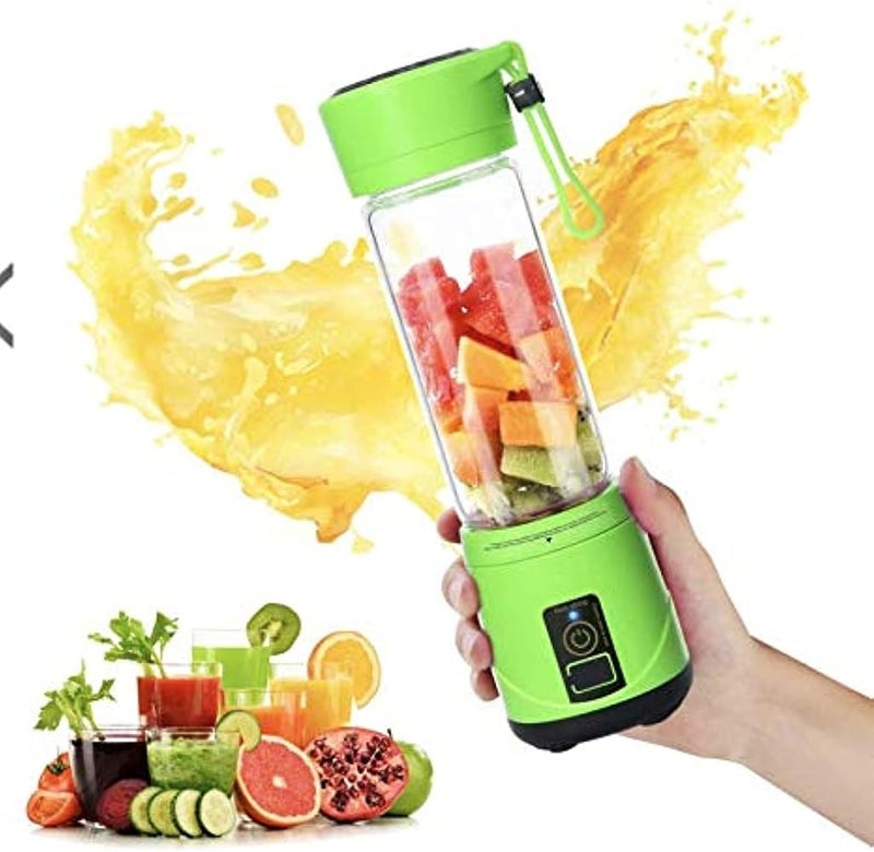 Spaceshoop Portable Blender Mixer Rechargeable Blender Smoothie Single Served USB Electric Safety Juicer Cup Shakes and Smoothies Blender USB Charging Sport Mini Juice Maker - Image 1