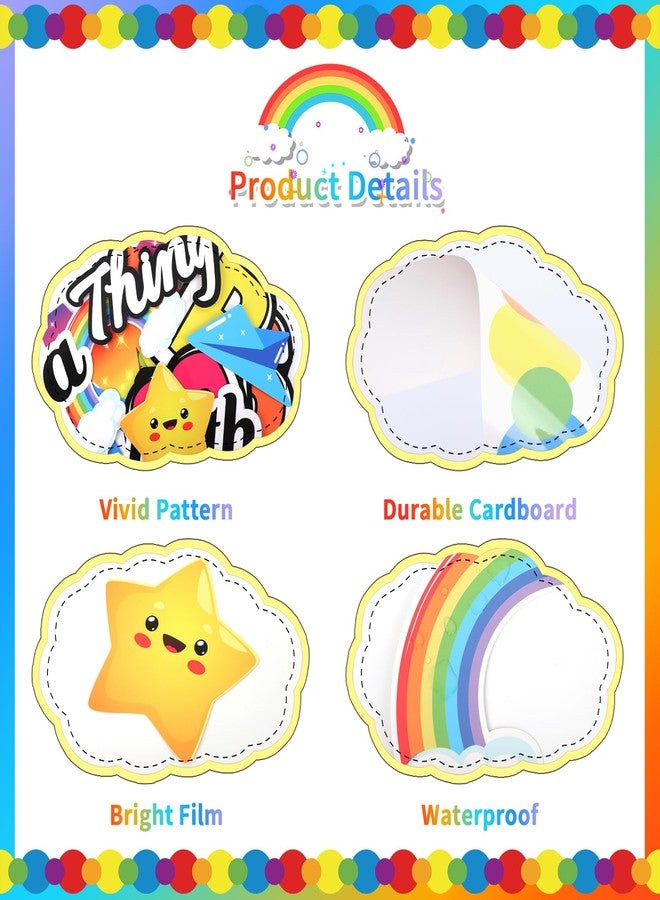 LioNergy Classroon Bulletin Board Decoration Motivational Cutouts Bulletin Board Wall Door Decor for Kindergarten Preschool Elementary Middle School - Every Thing Starts with a Dream - Image 4