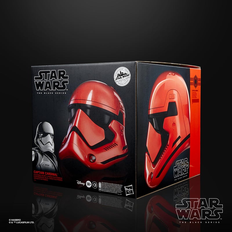 Star Wars The Black Series Galaxy’s Edge Captain Cardinal Electronic Premium Roleplay Helmet for Ages 14 and Up - Image 2