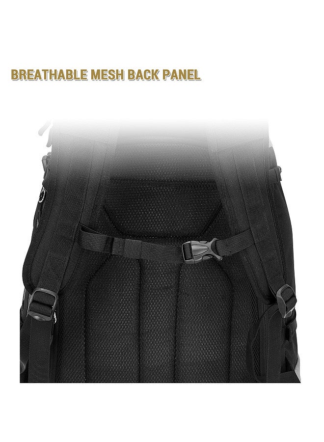 MOOCY Large Capacity Ski Boot Bag 65L Ski Boot Travel Backpack for Ski Helmet Goggles Snowboard - Image 3