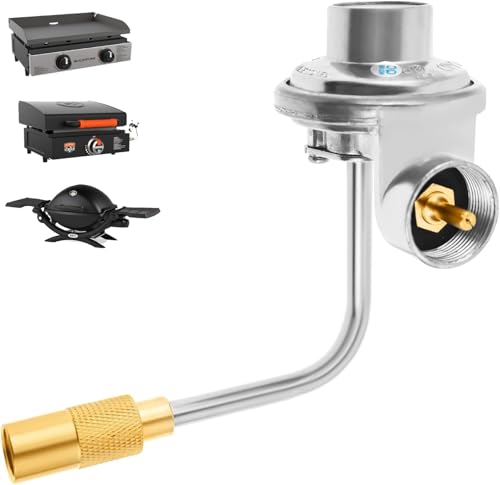 PETKAO Griddle Regulator Parts for Blackstone Regulator Replacement for Blackstone 17", 22" Tabletop Griddle, Pit Boss PB336GS 2 Burner Tabletop Gas Griddle, Weber Q SER & Dash Griddles, CharBroil 19952085 - Image 1