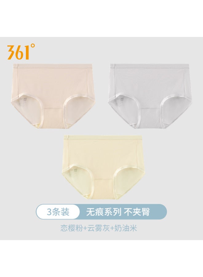 361 Underwear Women's Seamless Mulberry Silk Bottom Crotch 7a Antibacterial  New Modal Girls Briefs