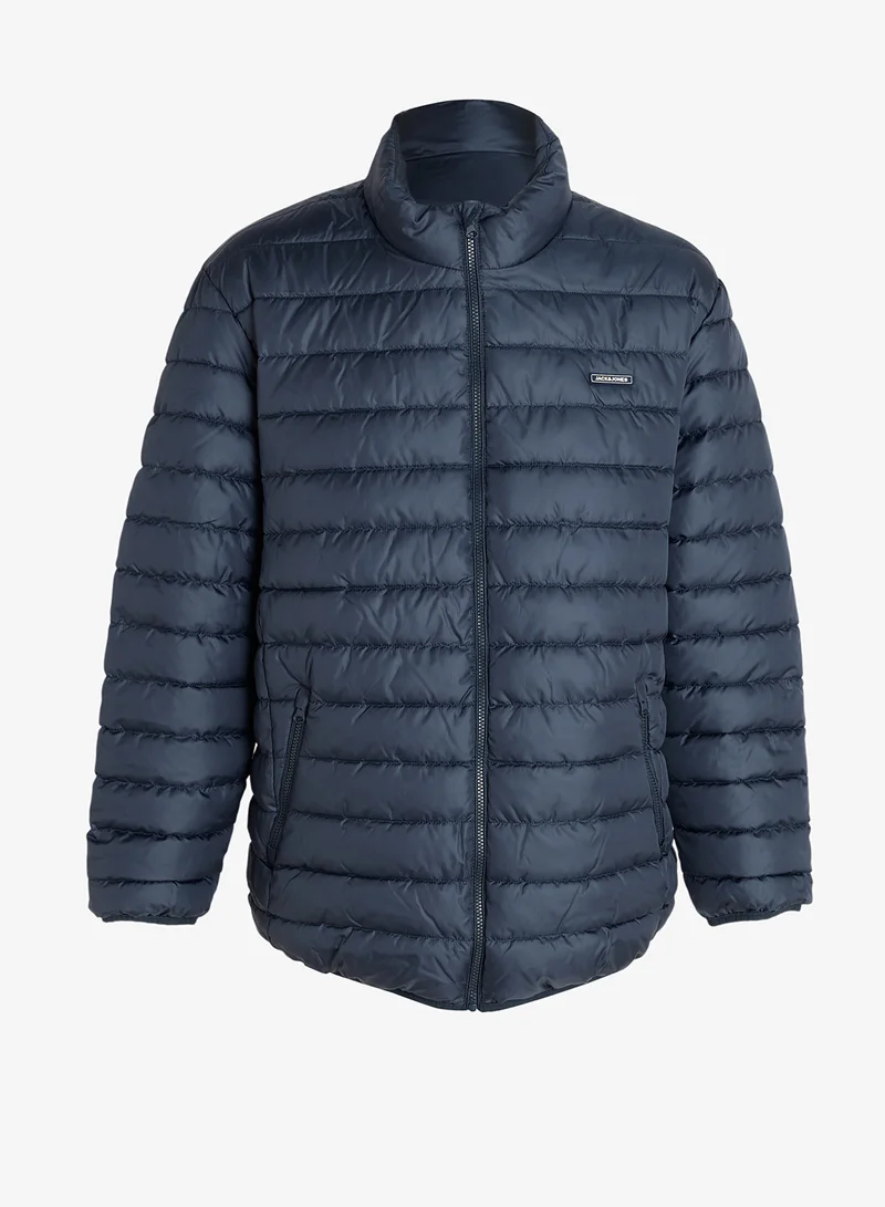 Casual Quilted Plus Size Jacket
