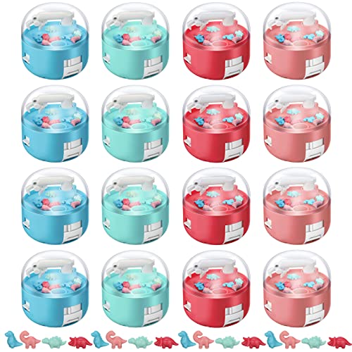 Meanplan Mini Claw Dinosaur Machine Toys Machine Prizes for Kids Figures Arcade Grabber Game Christmas Birthday Gifts Party Favor for Boys Girls24 Pcs Dinosaur Style - Image 1