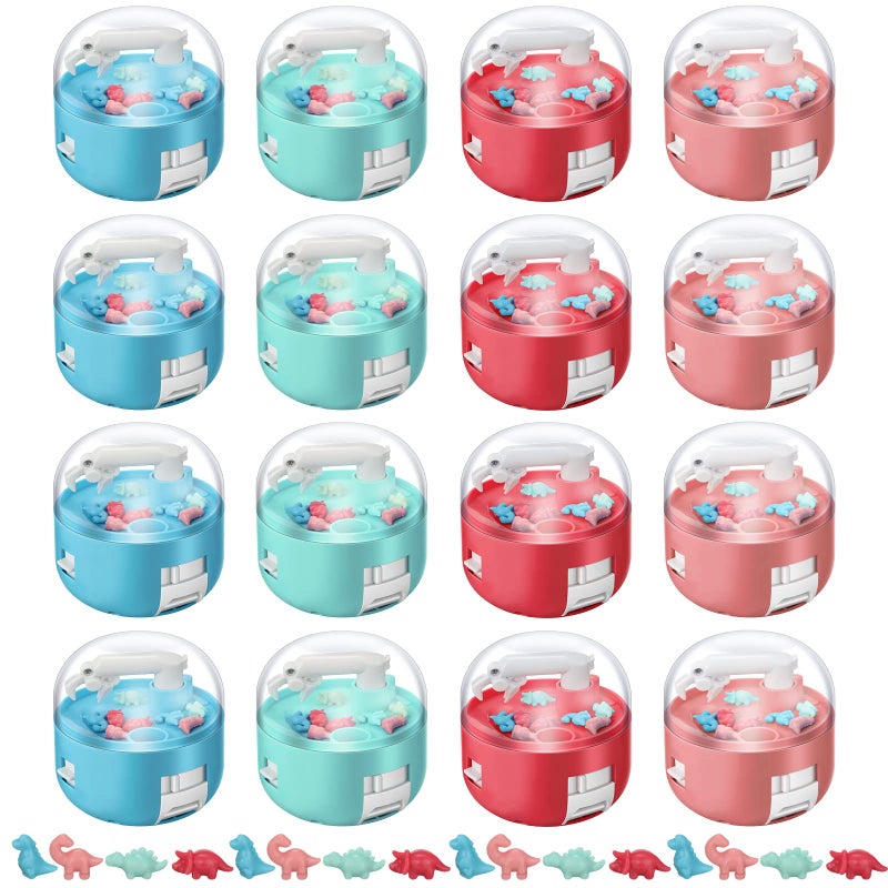 Meanplan Mini Claw Dinosaur Machine Toys Machine Prizes for Kids Figures Arcade Grabber Game Christmas Birthday Gifts Party Favor for Boys Girls24 Pcs Dinosaur Style - Image 2