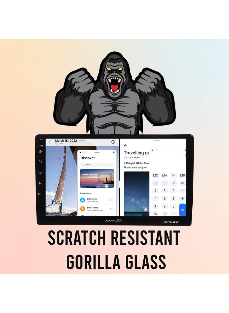 WINCA Android 12 Car Stereo Wireless iOS/Android Mirror Link 10 Inch, HD 1080P Touchscreen Car Radio with WiFi,GPS Navigation,Bluetooth,FM Radio,SWC (RAM 2GB, ROM 64GB CARPLAY) - Image 3