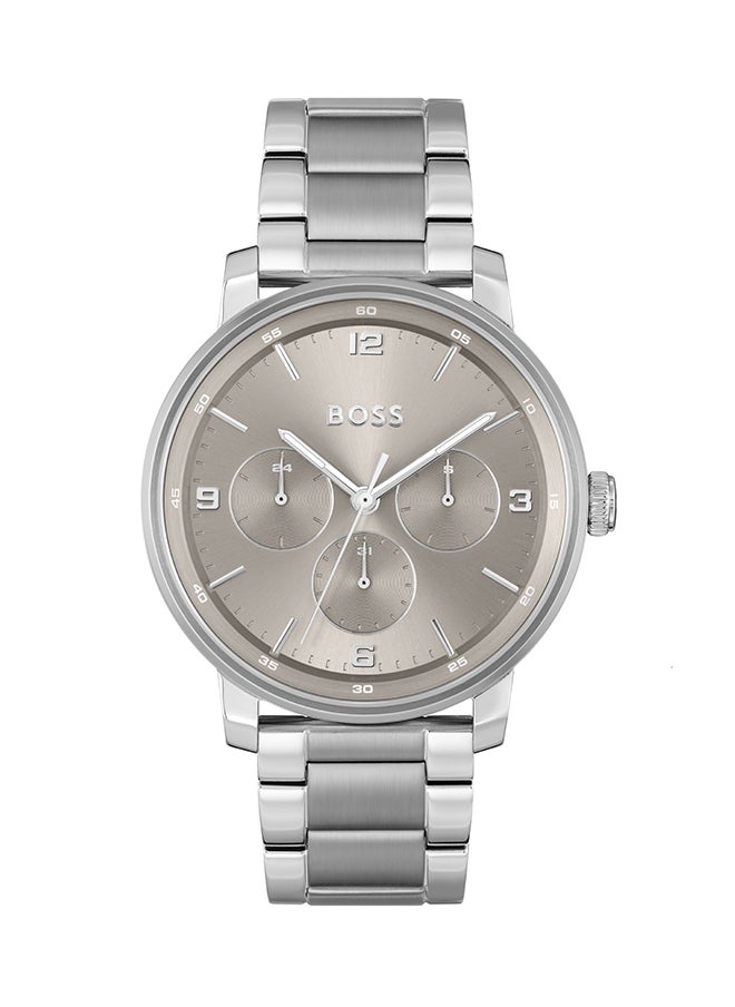 HUGO BOSS - Men's Analog Round Shape Stainless Steel Wrist Watch 1514127 - 44 Mm - Image 1