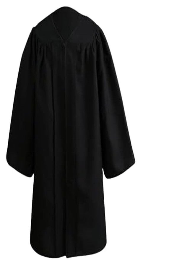 Nic Convocation Graduation Gown Costume Dress for Kids Complete Set (Gown,Cap) Black (6-7 YEARS) - Image 2