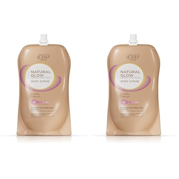 Eva Skin Care Natural Glow Body Scrub 250 gm (Pack of 2) - Image 1