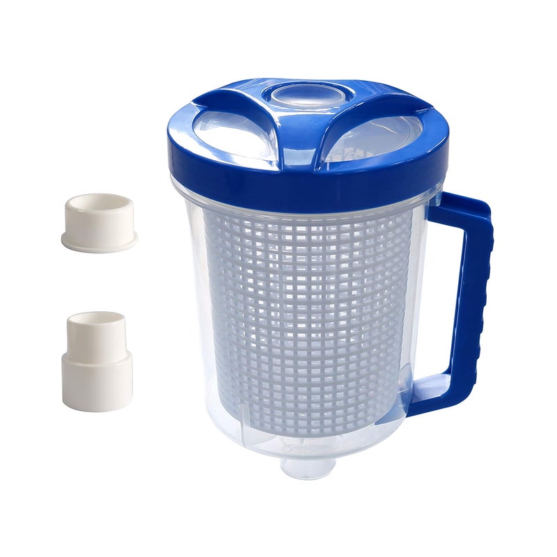 Pool Supply Town PoolSupplyTown Upgraded W560 Inline Pool Leaf CanisterLeaf CatcherLeaf Trap with Basket Replace Hayward W560 W530 Zodiac W26705 and Pentair R211084 Pool Cleaner Leaf Canister