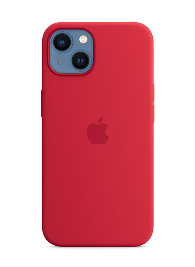 Apple iPhone 13 Silicone Case with MagSafe Product (Red) - Image 3