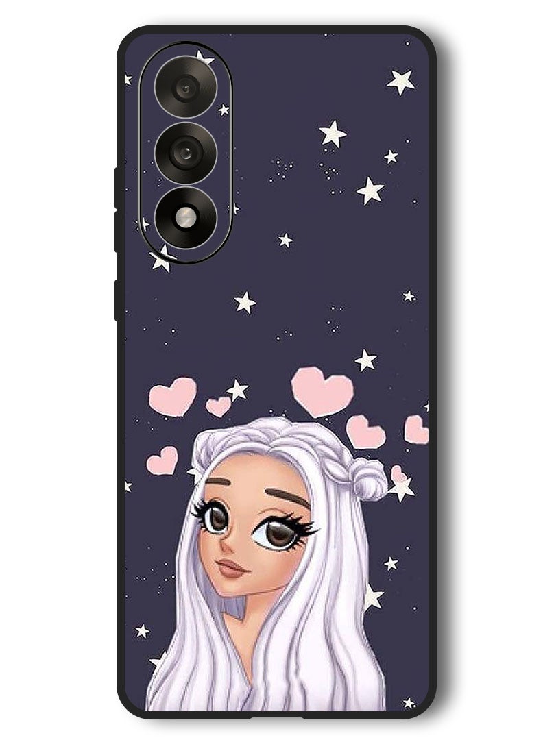 Theodor Case Compatible with OnePlus Nord 5 6.83 Inch Protection Shockproof Bumper Cover Love Star Background - Image 1