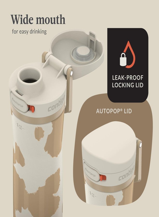 Contigo Jackson Chill 2.0 Stainless Steel Water Bottle with AUTOPOP Lid, 24oz - Image 3