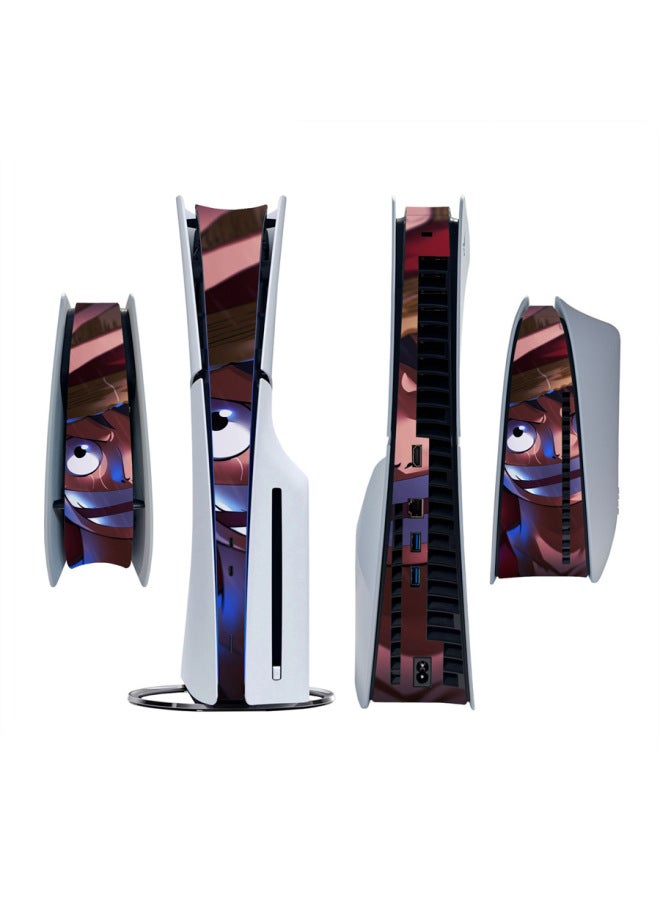 General Ps5 Slim Sticker Thin Machine Middle Sticker Host Sticker Host Sticker Side Middle Sticker Full-Color:137755  - Image 1