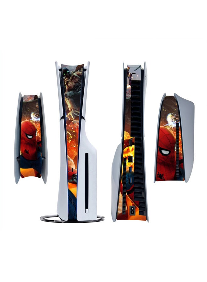 General Ps5 Slim Sticker Thin Machine Middle Sticker Host Sticker Host Sticker Side Middle Sticker Full-Color:137755  - Image 3