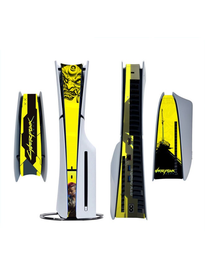 General Ps5 Slim Sticker Thin Machine Middle Sticker Host Sticker Host Sticker Side Middle Sticker Full-Color:137755  - Image 2