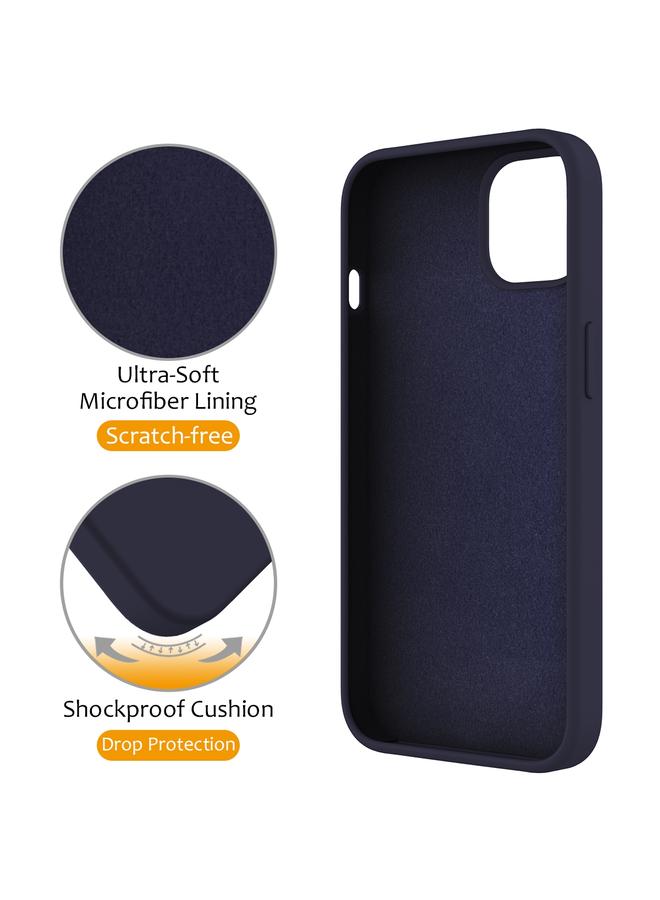 Zaboon Case For iPhone 12 Pro Liquid Silicone MagSafe Magnetic Phone Case with Ring Holder - Image 4