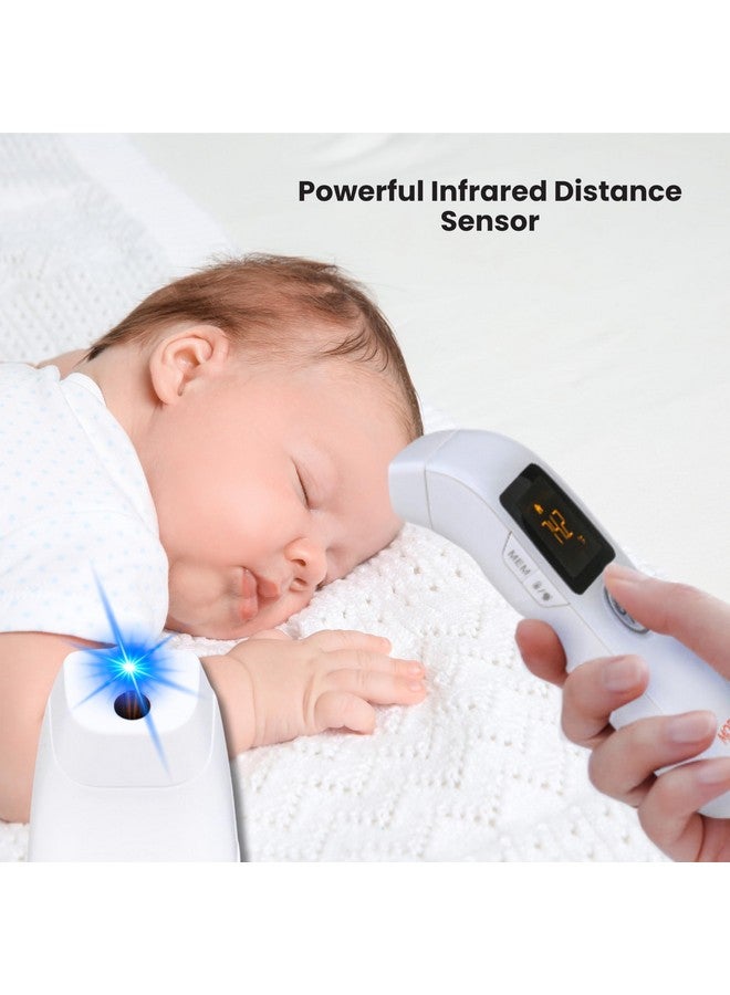 MOBI Air Non-Contact Forehead Thermometer w/Integrated Distance Sensor, Smart Medication Reminder & Memory Recall, Fever Thermometer, Forehead Thermometer, Digital Baby Thermometer, Body Temperature - Image 4