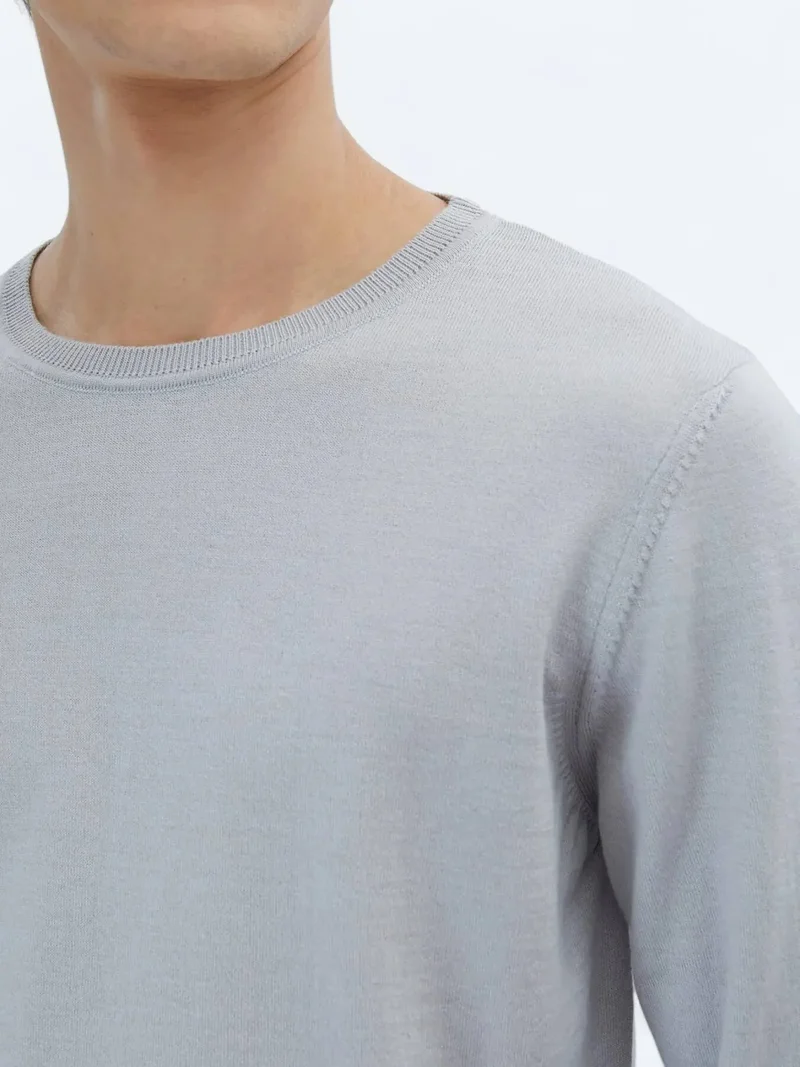 كيب سترة رمادية فاتحة