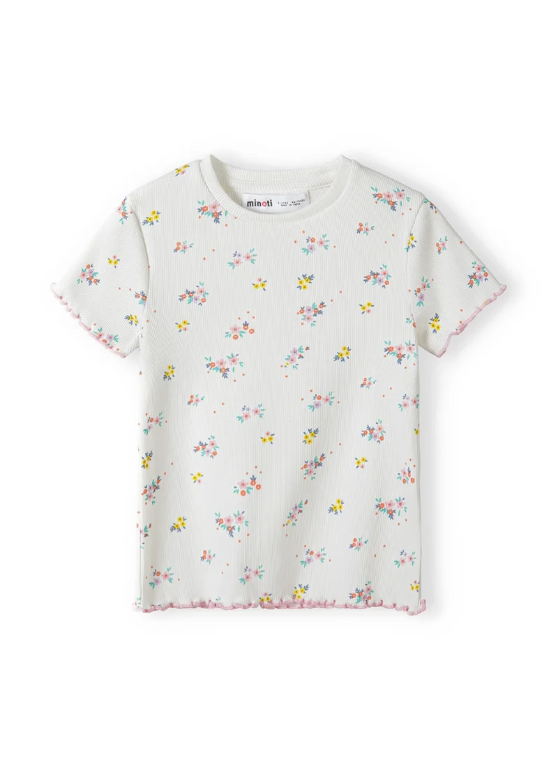 مينوتي Kids Girls Rib T Shirt