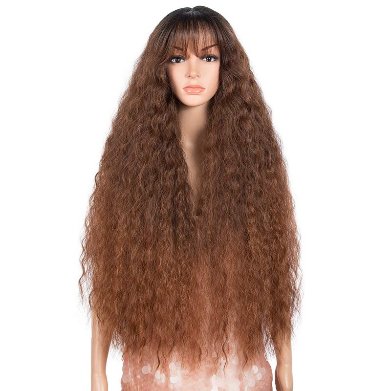 Style Icon Style Icon Y Part Lace Wigs 32 Middle Part Lace Front Wigs Synthetic Wigs Ombre Lace Wig Density 130 YPart Lace Wigs TAT1B33D130E 