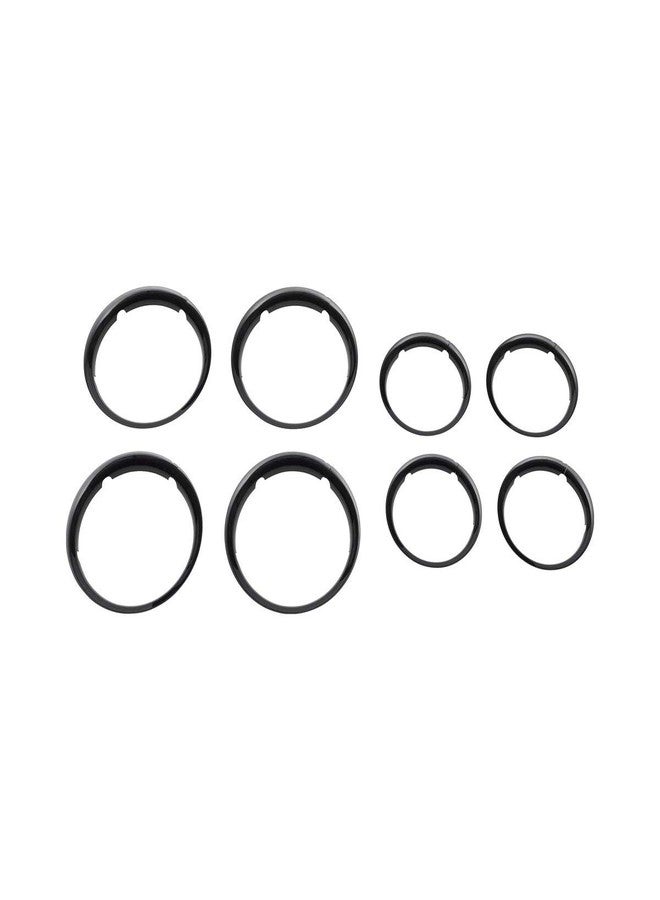 Bugaboo أغطية عجلات بوجابو فوكس باللون الأسود اللامع - Image 1